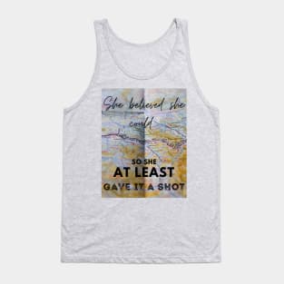 She Believed 1.2 - Map Tank Top